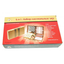 Шахматы магнитные 6 в 1