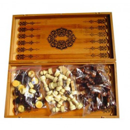 Шахматы бамбуковые